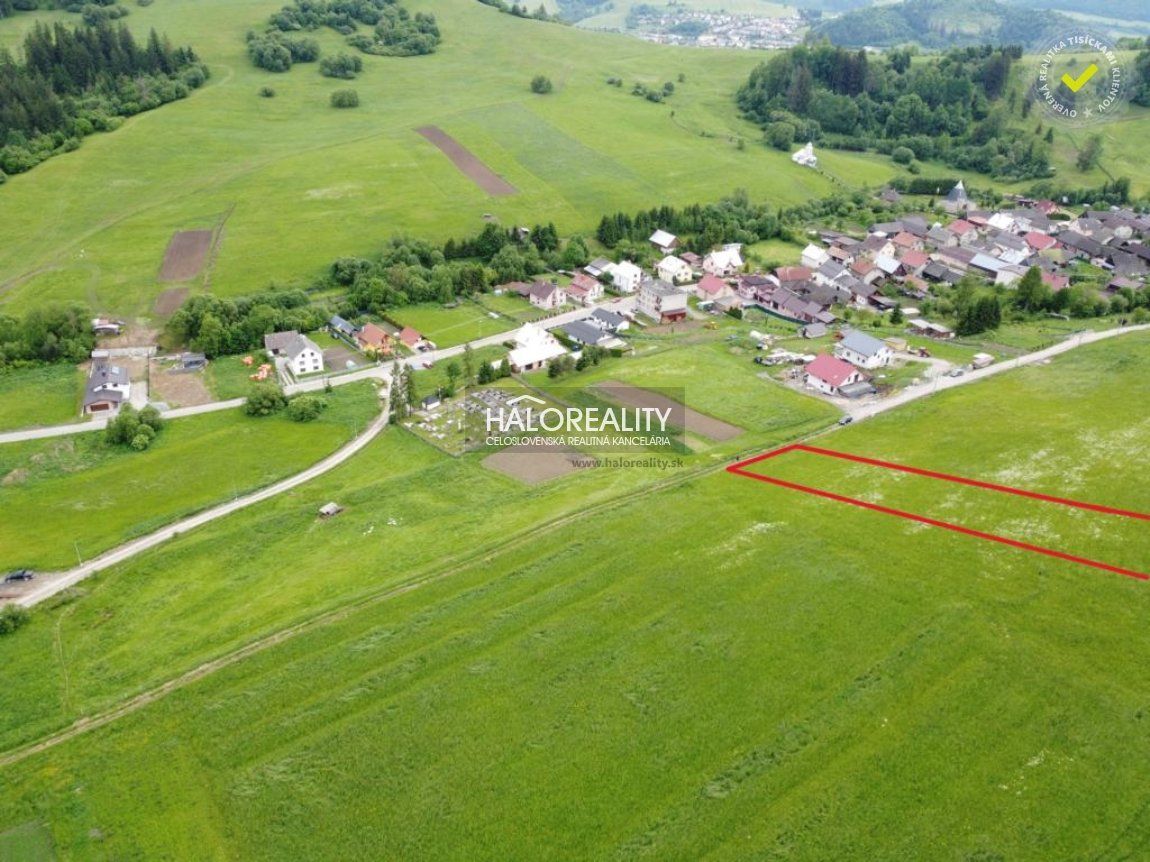 HALO reality - Predaj, pozemok pre rodinný dom   1435 m2 Nižná, časť Zemianska Dedina - ZNÍŽENÁ CENA - EXKLUZÍVNE HALO REALITY