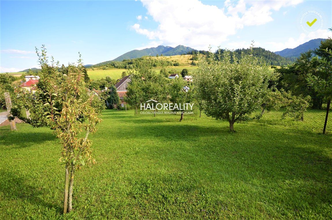 HALO reality - Predaj, pozemok-záhrada 506 m2 Liptovský Mikuláš, Ploštín - EXKLUZÍVNE HALO REALITY