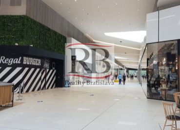 Reštauračný priestor v OC Galéria Petržalka-Tesco na Panónskej ceste, BAV, 67,20m2