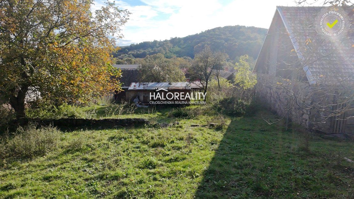 HALO reality - Predaj, chalupa Žibritov - EXKLUZÍVNE HALO REALITY