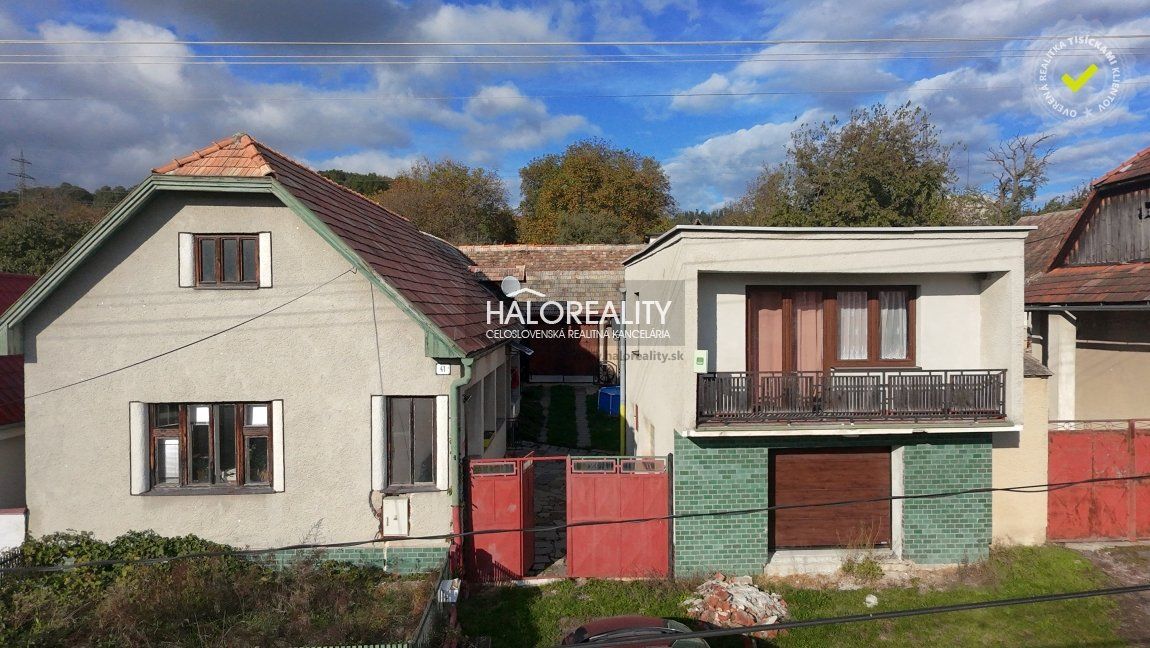 HALO reality - Predaj, chalupa Žibritov - EXKLUZÍVNE HALO REALITY