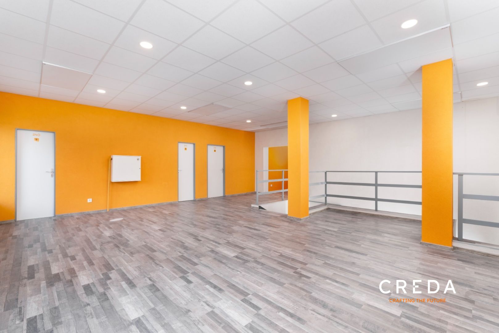 CREDA | prenájom 1 500 m2 kancelárske priestory,  Nitra - Chrenová