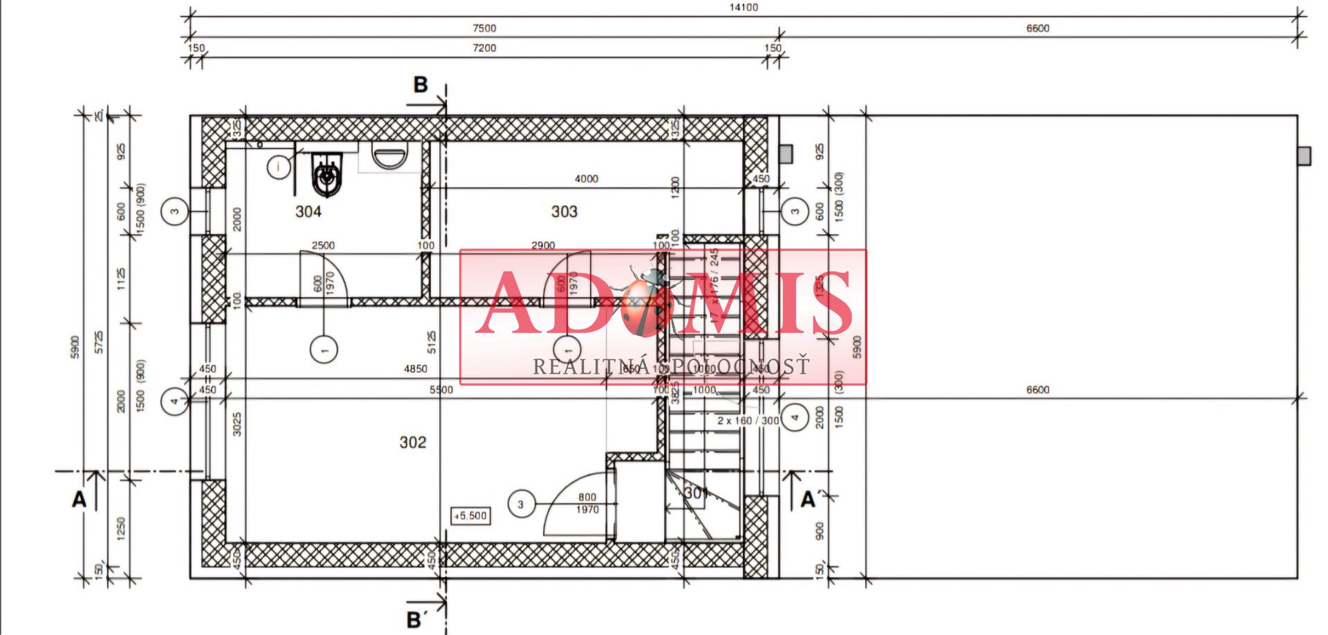 ADOMIS - predáme nadštandardné 4-izb. tehlové rodinné domy 192m2,garáž,3x kúpelňa,3x wc,balkón, terasa, záhrada, Nižná Hutka.