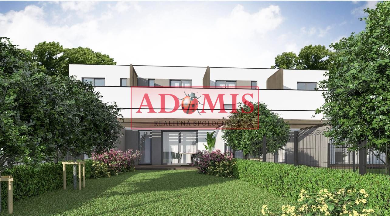 ADOMIS - predáme nadštandardné 4-izb. tehlové rodinné domy 192m2,garáž,3x kúpelňa,3x wc,balkón, terasa, záhrada, Nižná Hutka.