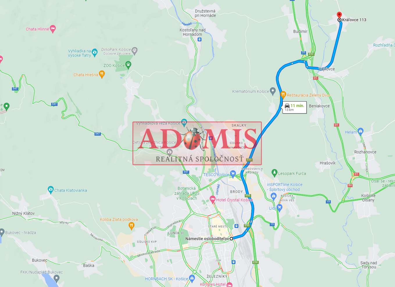 ADOMIS - predáme zrekonštruovaný rodinný dom 3izbový, Kráľovce, iba 13 km z Košíc.