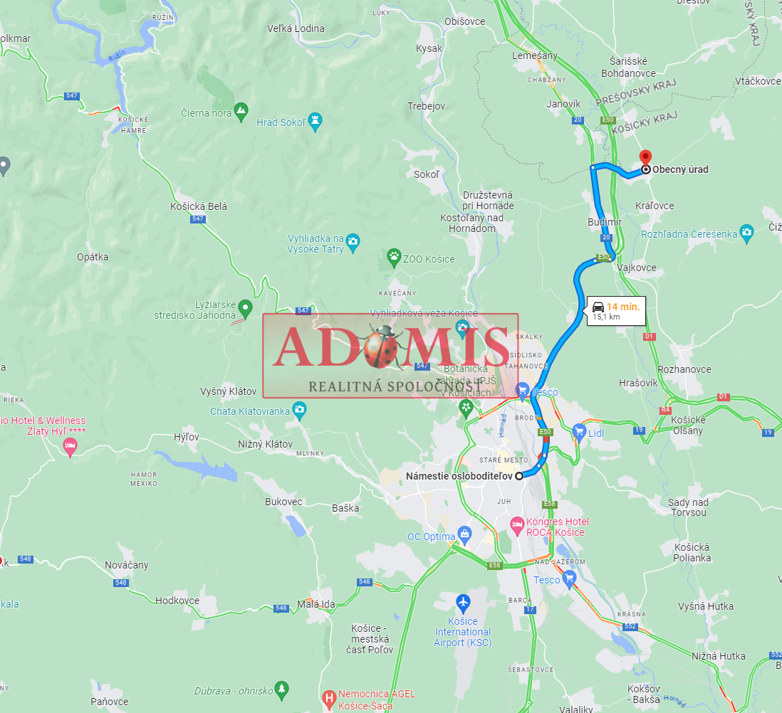 ADOMIS - 4-izb. bungalov, pozemok 6ár,  obec Ploské, 15 km z Košíc,, novostavba, Košice - okolie