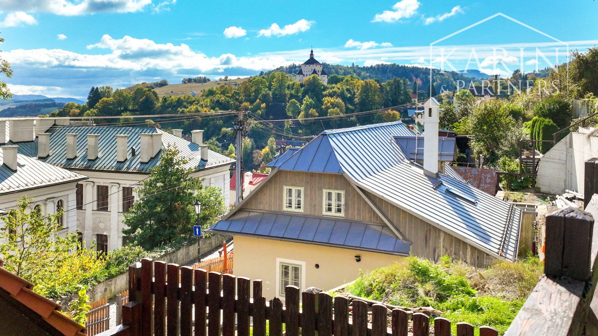 Rodinný dom s terasami v centre mesta Banská Štiavnica