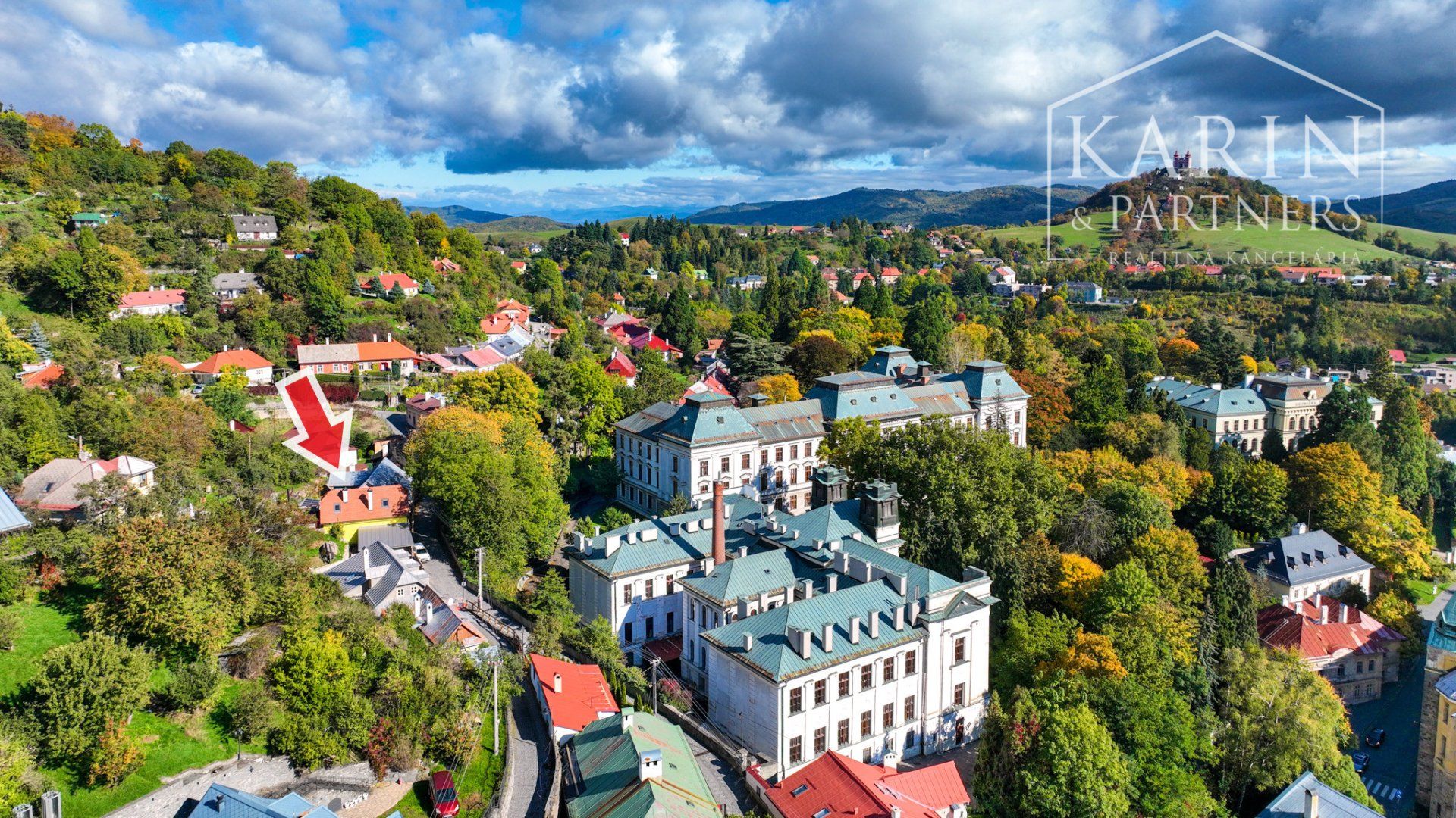 Rodinný dom s terasami v centre mesta Banská Štiavnica