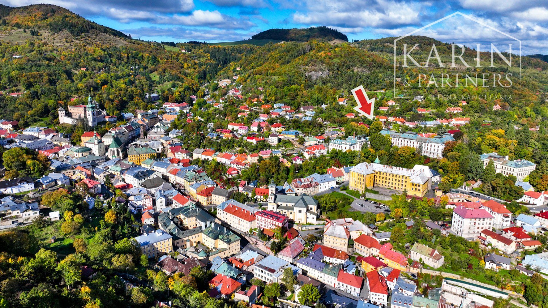 Rodinný dom s terasami v centre mesta Banská Štiavnica