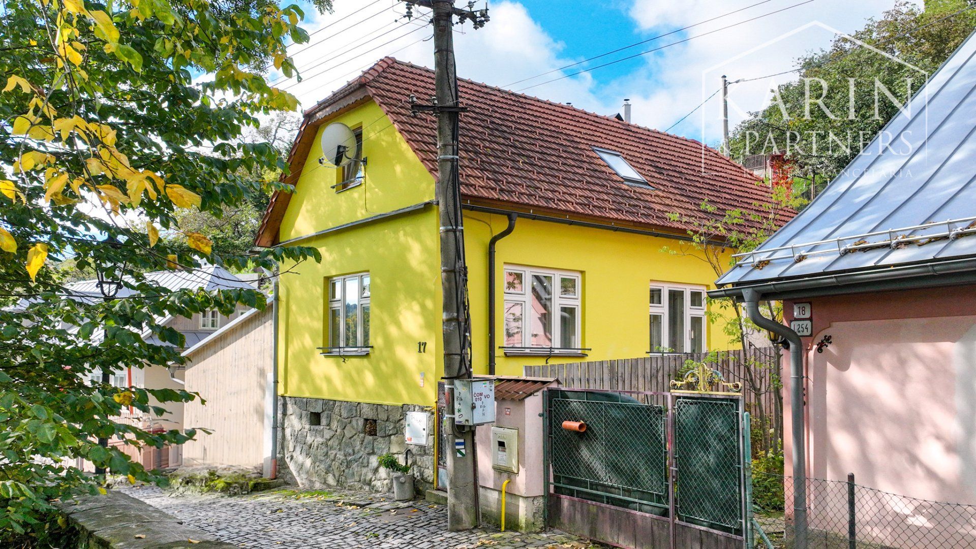 Rodinný dom s terasami v centre mesta Banská Štiavnica