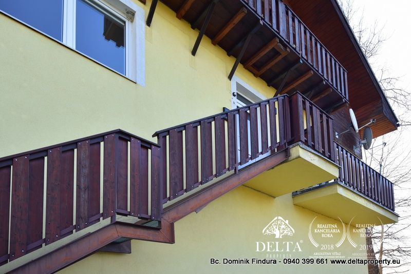 DELTA - Štýlový, zariadený 3-izbový byt s balkónom a samostatným vchodom v blízkosti Tatier