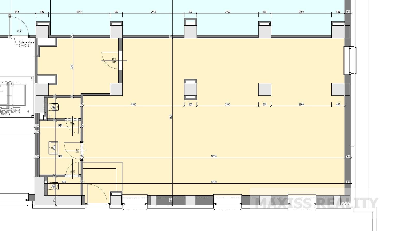 Obchodný priestor prístupný z ulice v centre mesta, novostavba, možnosť odpočtu DPH