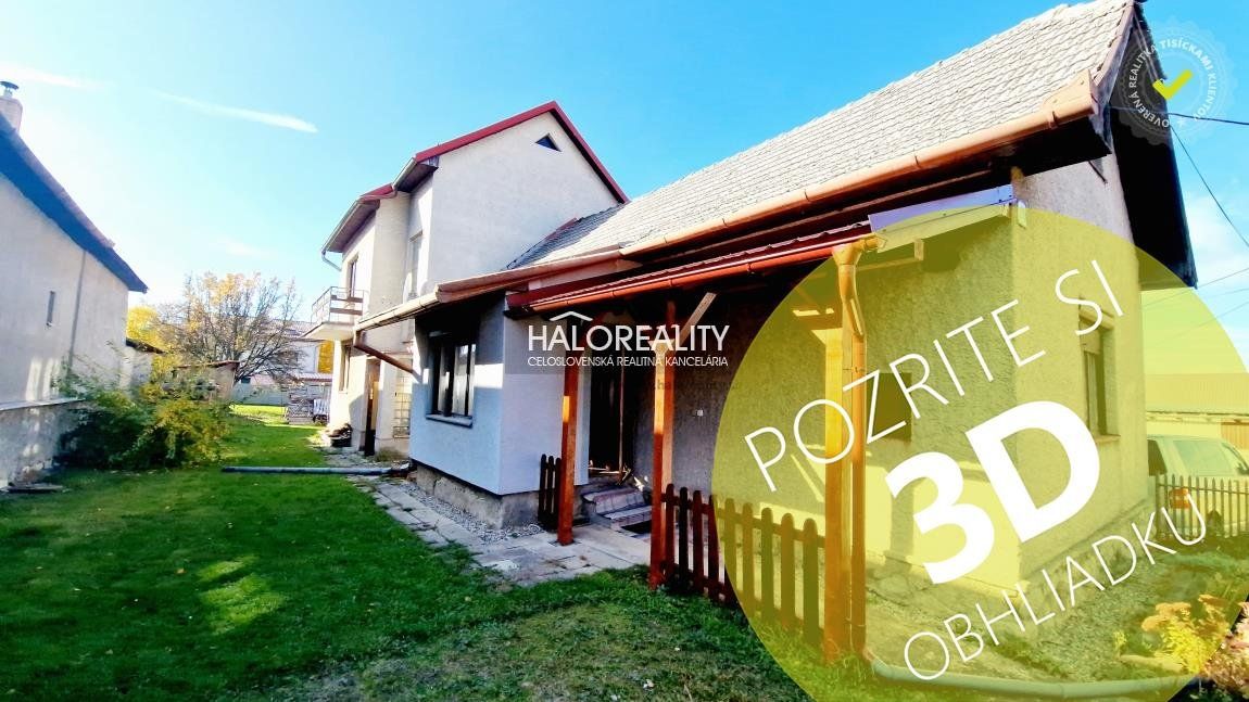 HALO reality - Predaj, šesťizbový rodinný dom Horná Štubňa - EXKLUZÍVNE HALO REALITY