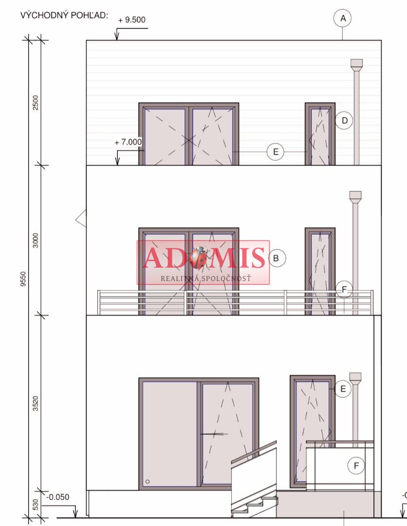 na predaj 4-izb.tehlový dom 192m2,garáž,N.Hutka,3x kúpelňa,3x wc,balkón, terasa, záhrada