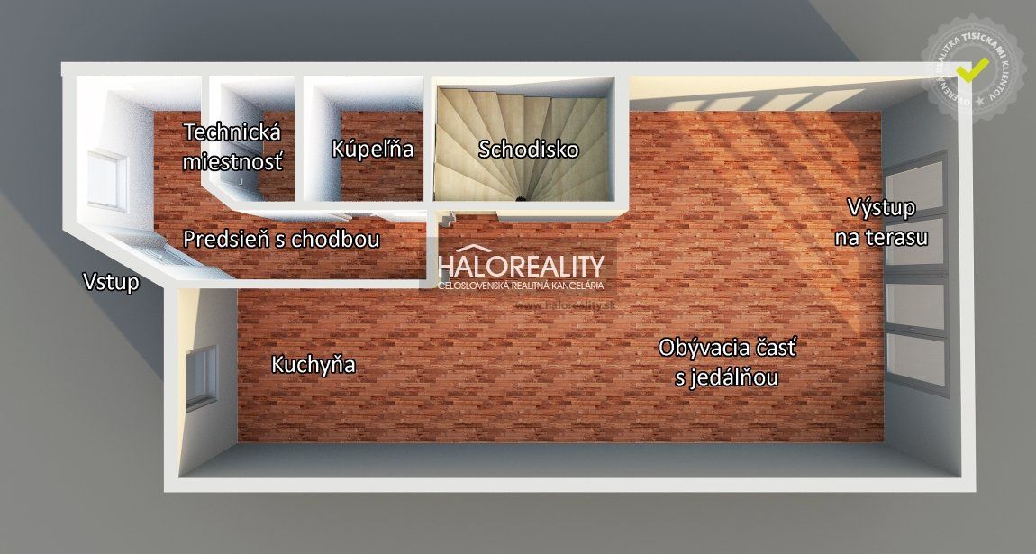 HALO reality - Predaj, 3-izbový rodinný dom Hrubá Borša - EXKLUZÍVNE HALO REALITY