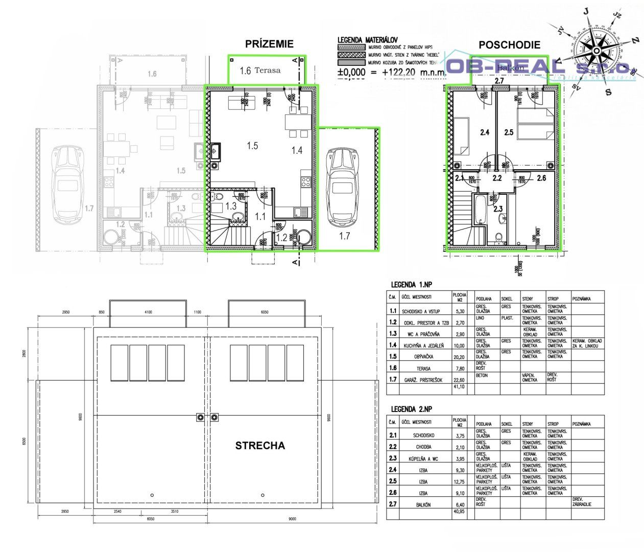 Zátišie: Predaj 4izb RD 82m2 pozemok 230m2 parková úprava