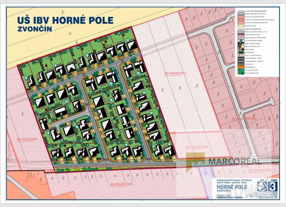 STAVEBNÝ POZEMOK v obci ZVONČÍN len 8 km od Trnavy, výmera 474 m2, všetky IS