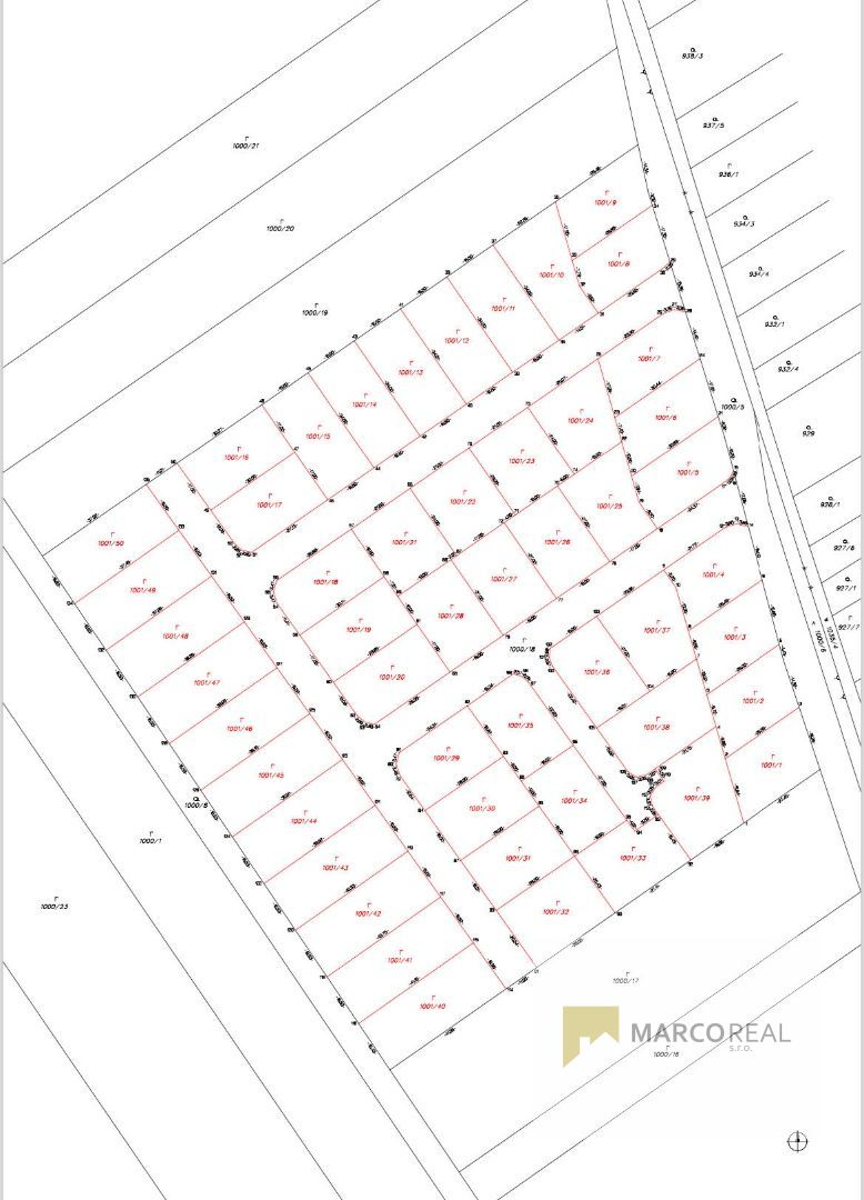 STAVEBNÝ POZEMOK v obci ZVONČÍN len 8 km od Trnavy, výmera 474 m2, všetky IS