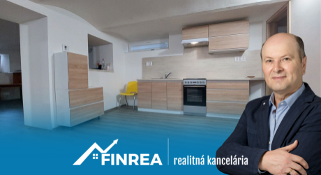 FINREA│ Trojizbový byt alebo obchodný priestor, 87m2  Vrútky