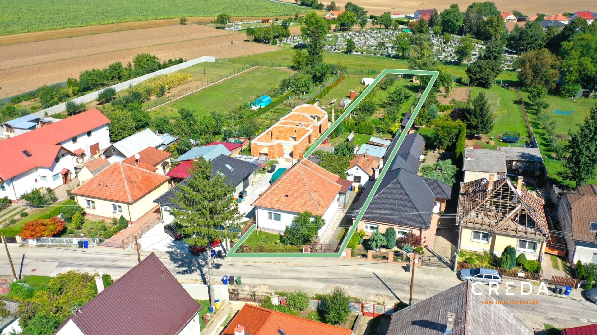 CREDA | predaj rodinný dom s veľkou záhradou, Alekšince