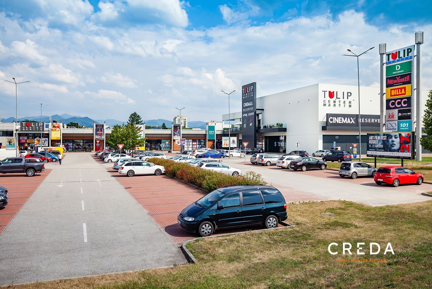 CREDA | prenájom OC TULIP priestory pre fastfood