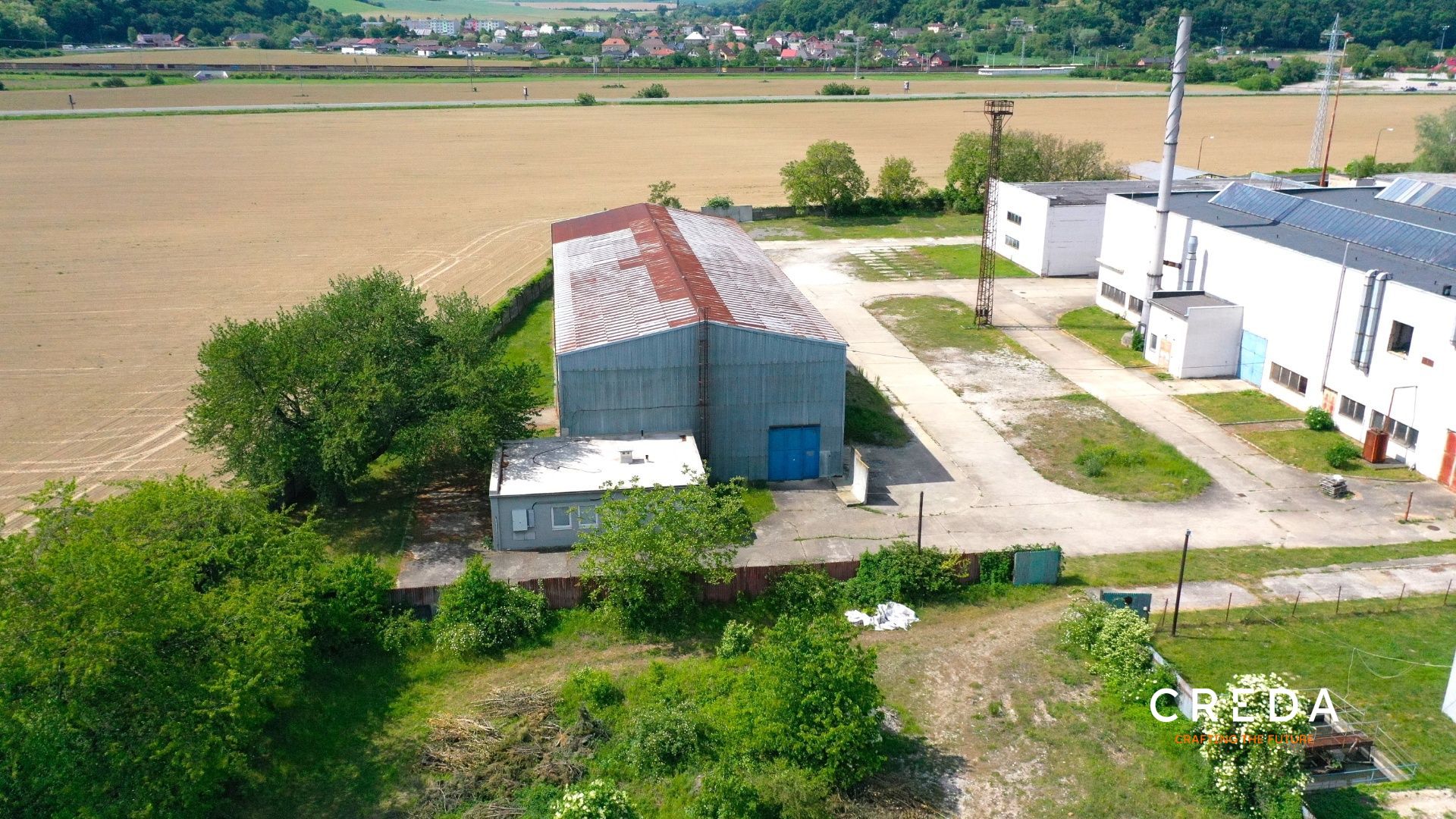 CREDA | predaj priemyselný objekt s pozemkom, Trenčianske Bohuslavice