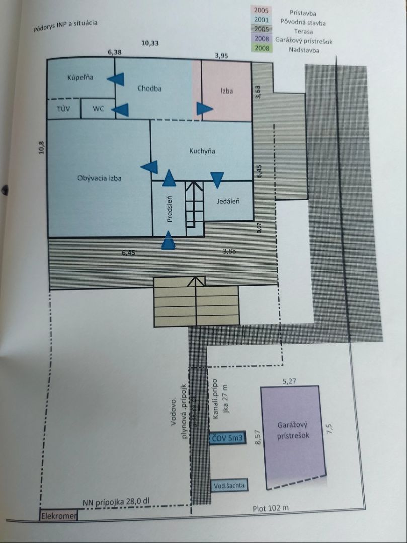 5 izbový trojpodlažný Rodinný dom na rozľahlom slnečnom pozemku v prvom rade v oblasti Plánky Lamač.