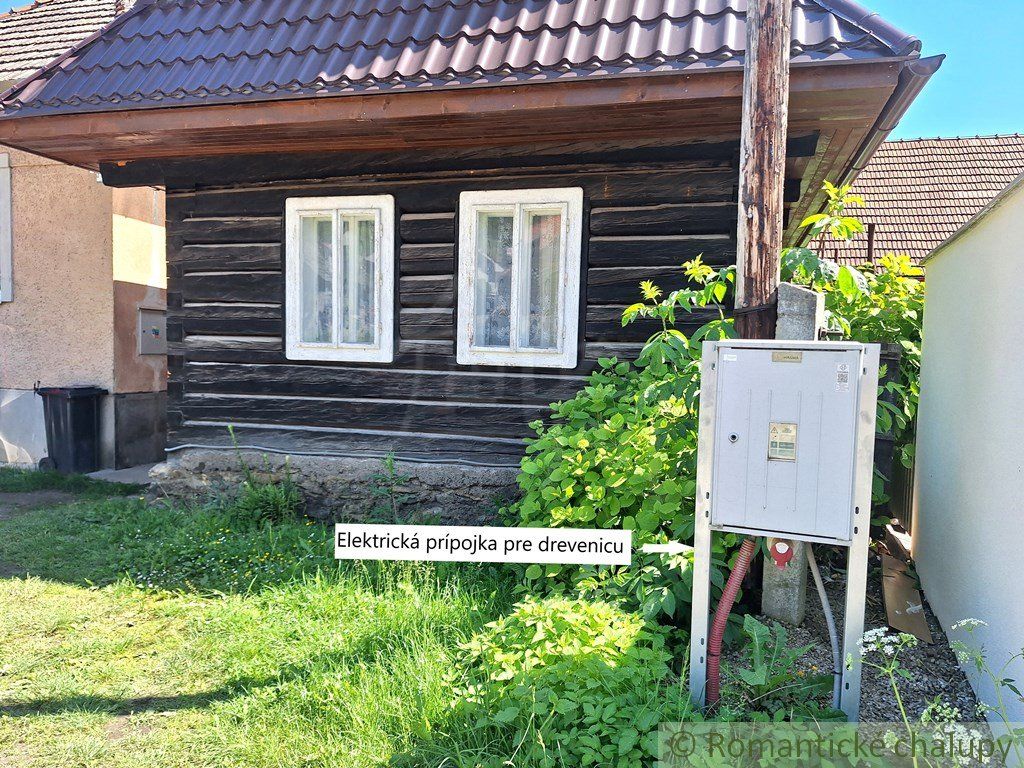 Drevenica s novou strechou a novými IS prípojkami na predaj