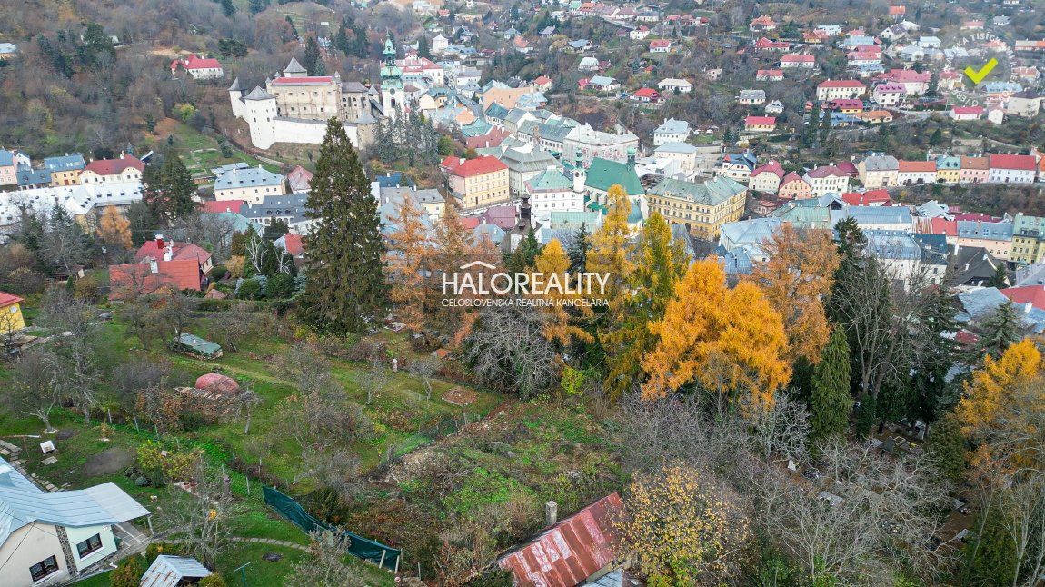 HALO reality - Predaj, pozemok pre rodinný dom   648 m2 Banská Štiavnica