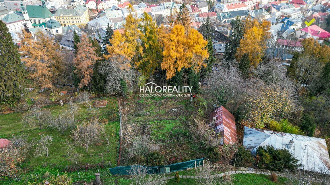 HALO reality - Predaj, pozemok pre rodinný dom   648 m2 Banská Štiavnica