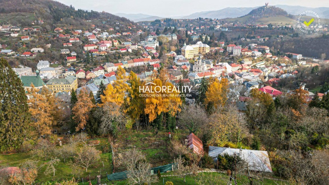 HALO reality - Predaj, pozemok pre rodinný dom   648 m2 Banská Štiavnica