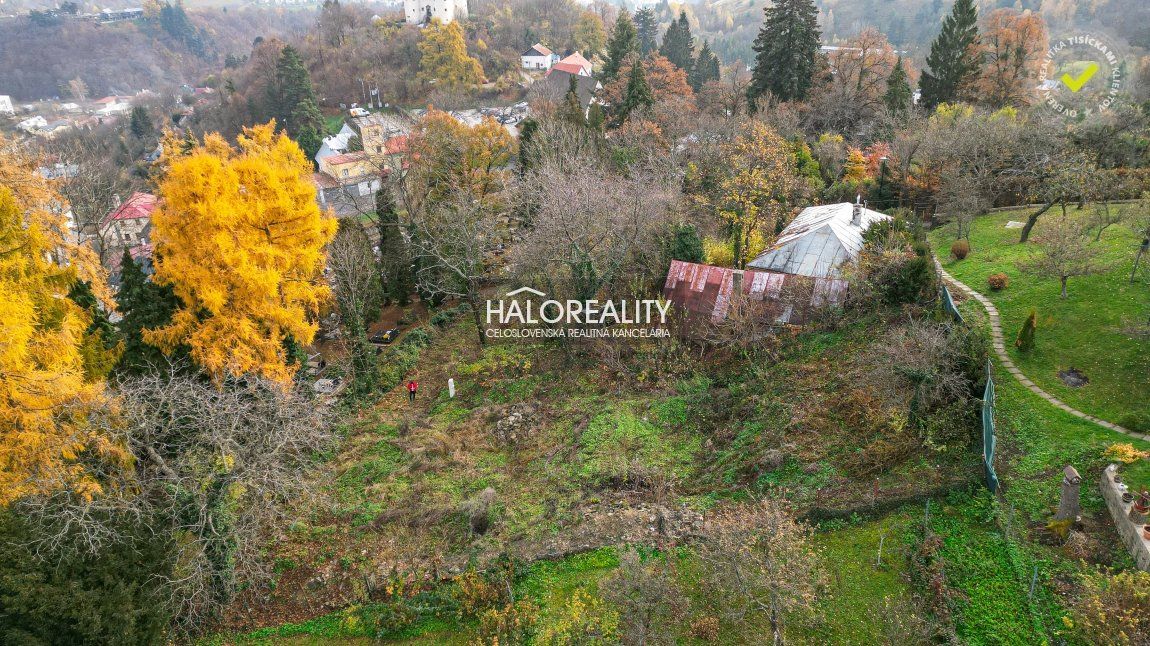 HALO reality - Predaj, pozemok pre rodinný dom   648 m2 Banská Štiavnica