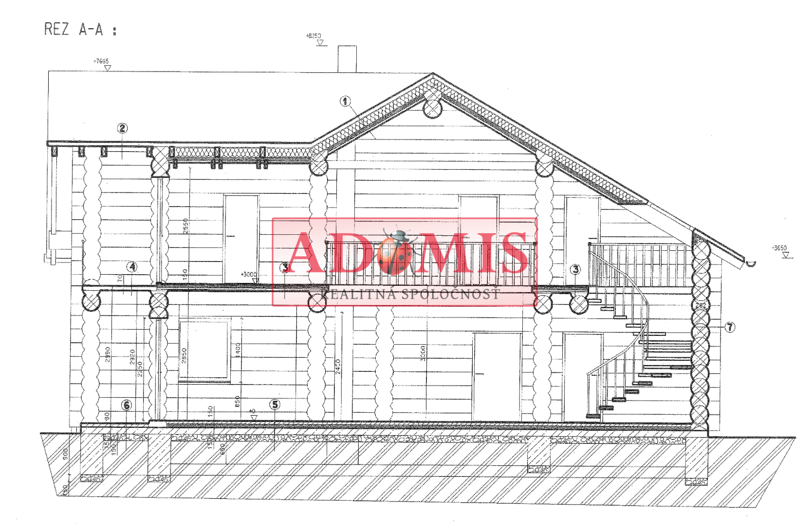 ADOMIS - exkluzívny 5-izb zrubový rodinný dom,Valaliky,3x kúpelňa,391m2,pozemok 944m2,dvojpodlažný,kompletne oplotený