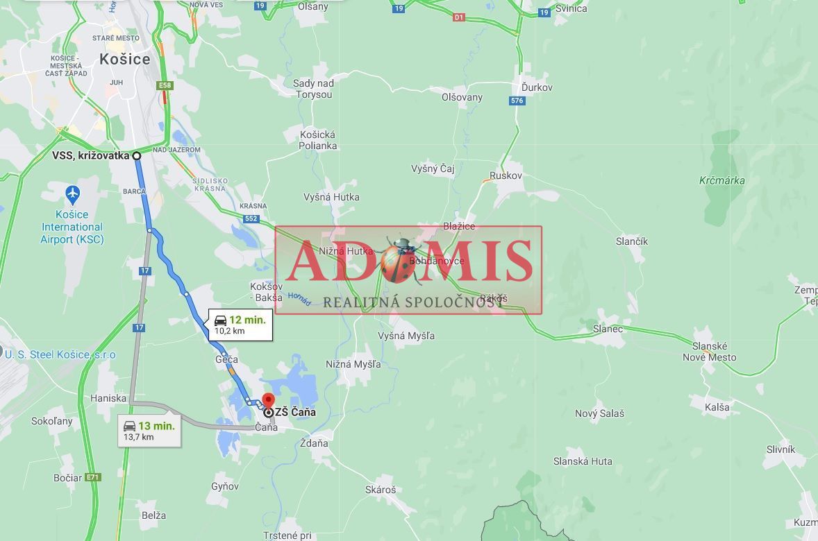 ADOMIS - Novostavba 4 izbový RD 138,8m2 s panoramatickým výhľadom na jazero, iba 15min od mosta VSS, obec Čaňa,