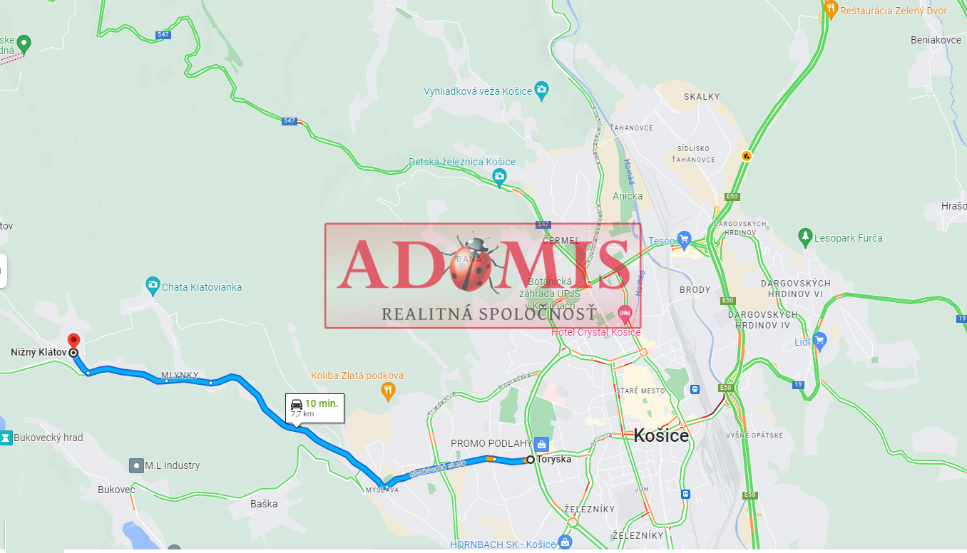 ADOMIS - Predám zrekonštrovaný 5-izbový dom, 2-podlažný 170 m2, Nižný Klátov