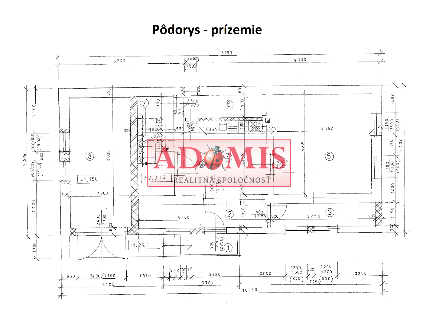 ADOMIS - Predám zrekonštrovaný 5-izbový dom, 2-podlažný 170 m2, Nižný Klátov