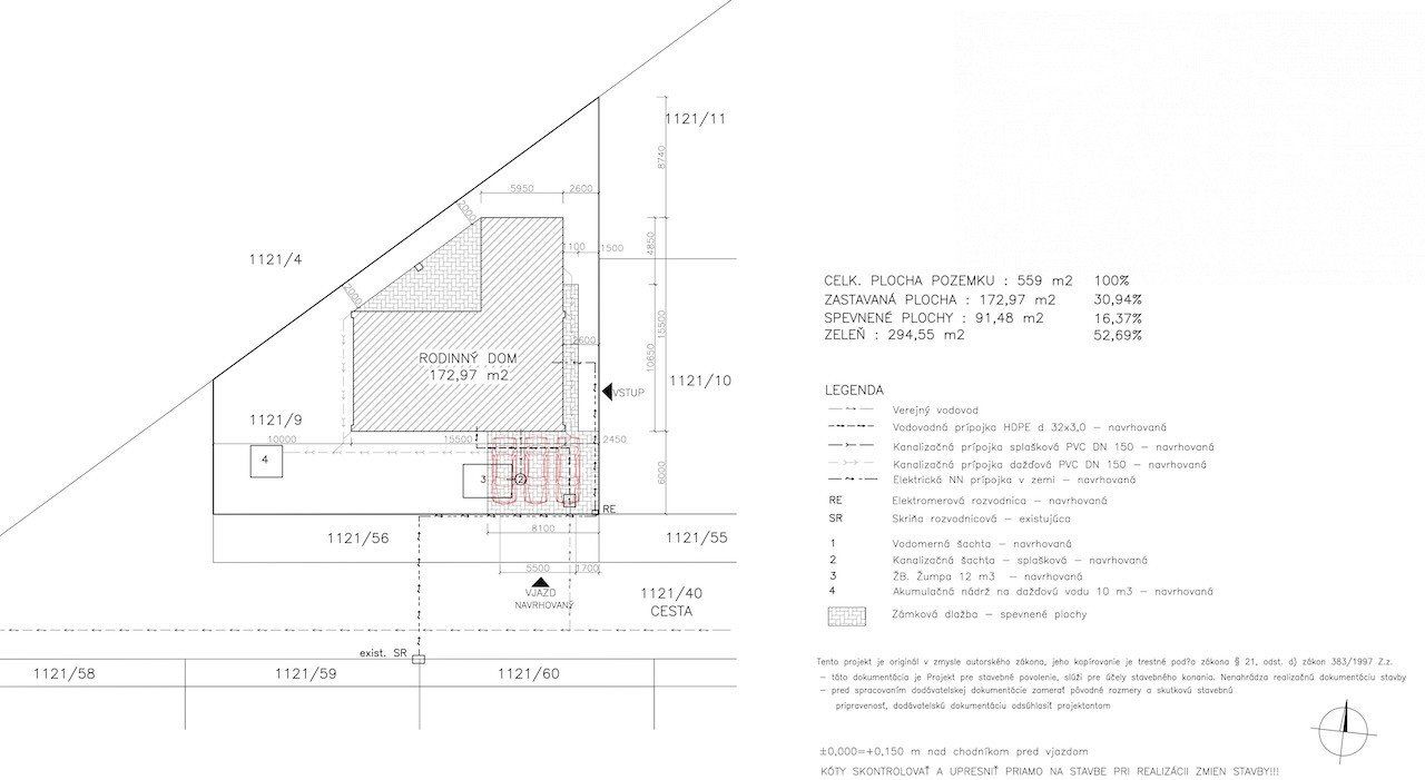 150 EUR/m2 - Predaj stavebný pozemok obec Dlhá (Trnava)