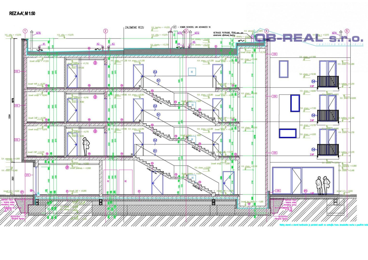 Predaj moderných 3izb bytov 82m2 v novostavbe v centre Sládkovičova