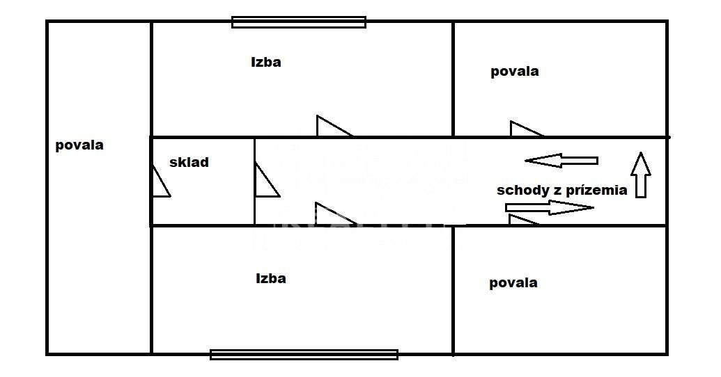 RD / PRIEVIDZA - Necpaly / DOBRÁ POLOHA / Dom 5+1, / poz. 400 m2, BÝVANIE - PODNIKANIE !