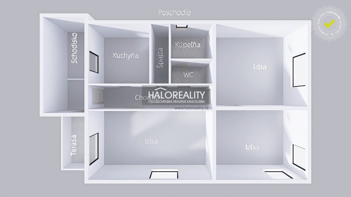 HALO reality - Predaj, rodinný dom Rajec - EXKLUZÍVNE HALO REALITY