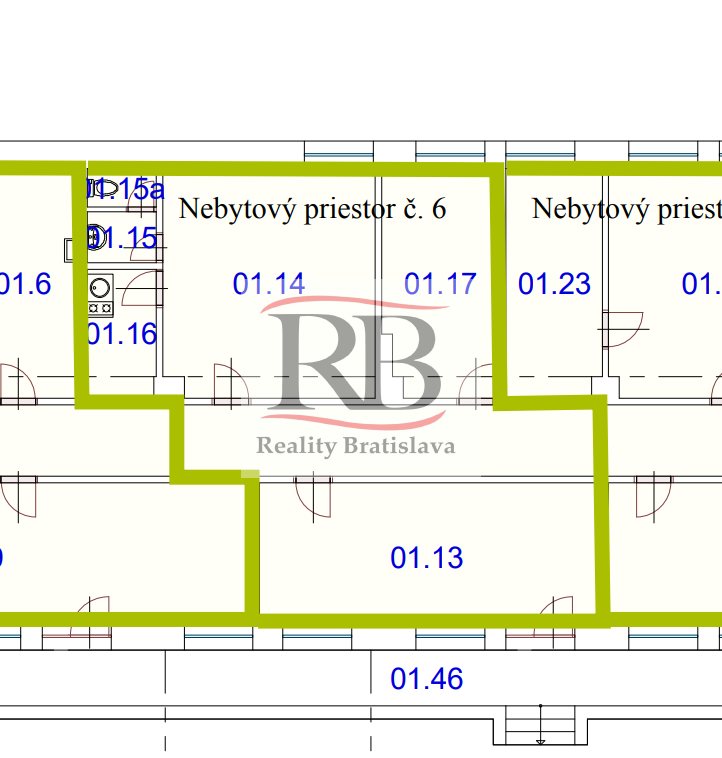 Obchodný priestor v blízkosti Miletičky na PREDAJ, RUŽINOV – Bratislava 2