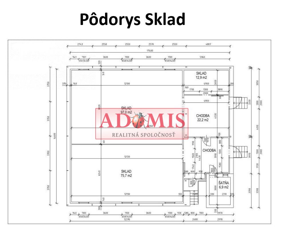 ADOMIS - Predám rodinný dom vhodný na podnikanie + skladové haly, Opatovská cesta, Vyšné Opátske, Košice