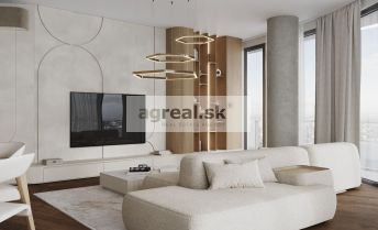 Air-conditioned and exclusive 4-room apartment (154 m2) with loggia and parking in the unique EUROVEA TOWER project