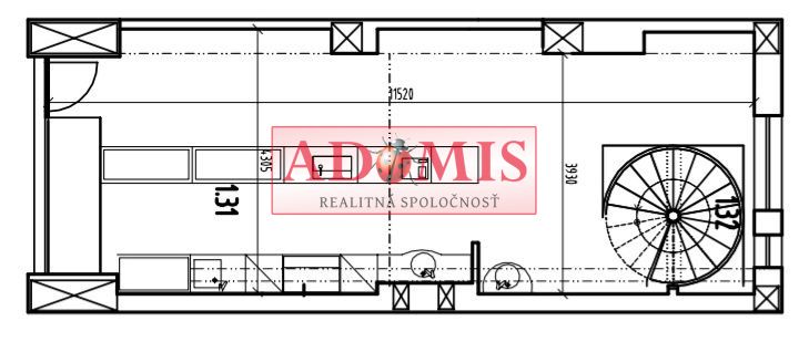 Predáme obchodný priestor v centre Košíc 163m2 s výkladom 2podlažný ul. Pribinova, 20m roh budovy Hlavná oproti Hotelu Hilton.