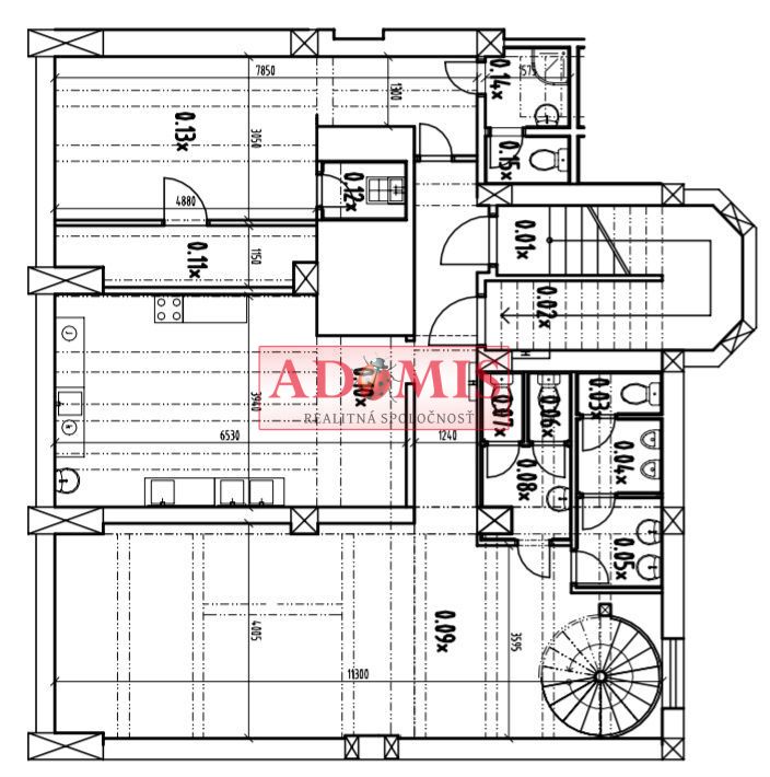 ADOMIS - predáme atraktívny nebytový komerčný priestor v centre Košíc 163m2 s výkladom priamo na ulicu, 2podlažný ul. Pribinova, 20m roh budovy Hlavná