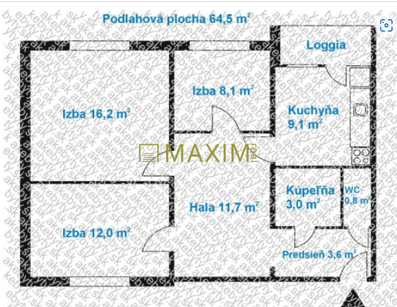 3- izbový byt ulici Lenardova, skvelá lokalita