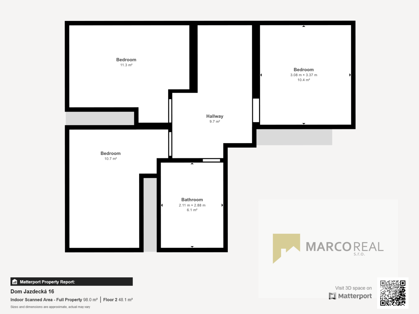 4-izb. RD na JAZDECKEJ ul. v lokalite Kamenný Mlyn v Trnave, pozemok 257 m2