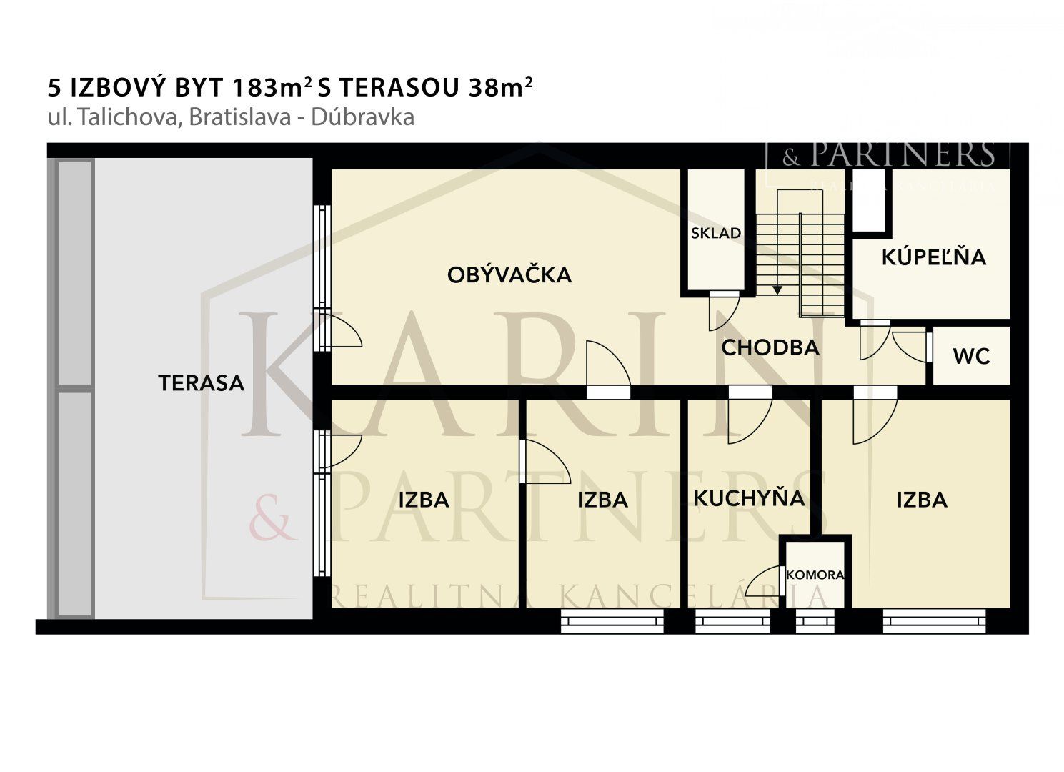 5 izbový veľkometrážny mezonet na predaj, Bratislava - Dúbravka