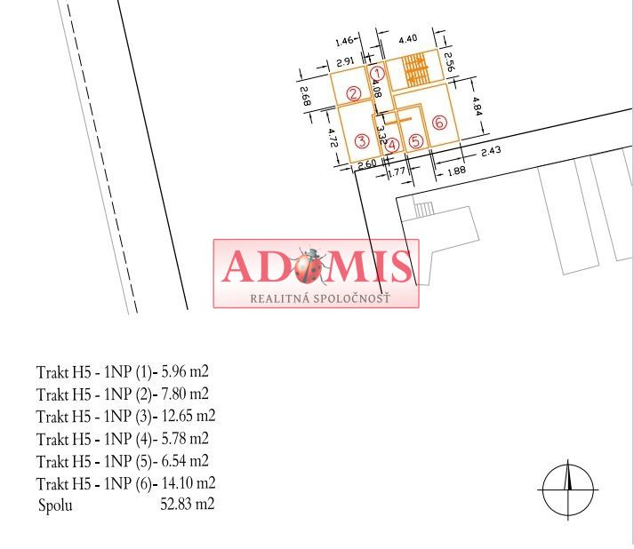 ADOMIS - Prenájom skladových priestorov, 849m2, Košice