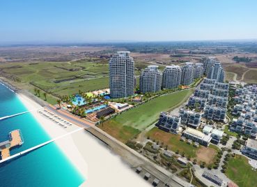 Apartmány s výhľadom na more a prírodu na predaj v Gaziverene, Severný Cyprus